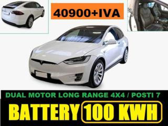 Tesla Model X 2020 Battery 100 Kwh 4x4 Posti 7 Long Range 