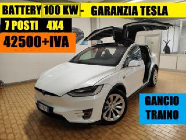 Tesla Model X 2020 Battery 100 Kwh 4x4 Posti 7 Long Range 