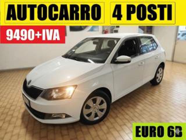 Skoda Fabia Autocarro 4 Posti Euro 6b Van-N1 