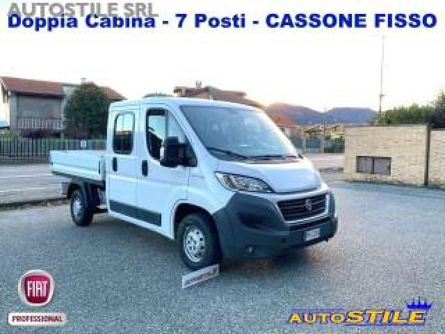 Fiat Ducato M-Jet Cassone Fisso Doppia Cabina 7 Posti 