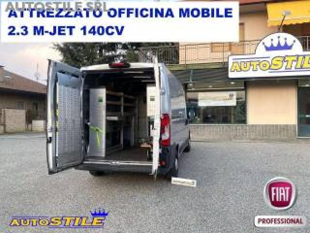 Fiat Ducato 2.3 Mj140cv Officina Mobile Passo Medio Tetto Alto 