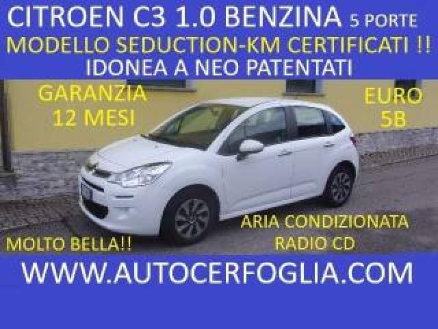 Citroen C3 1.0 Puretech Seduction 68cv-X Neo Patentati 