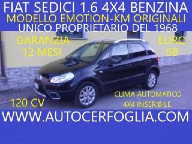 Fiat Sedici 1.6 16v Emotion 4x4 120cv- 