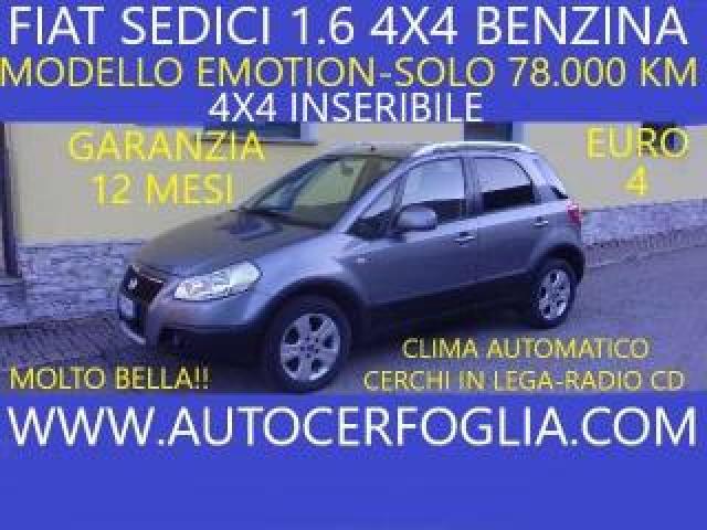 Fiat Sedici 1.6 16v Emotion 4x4 107cv-Solo 78.000 Km !!! 