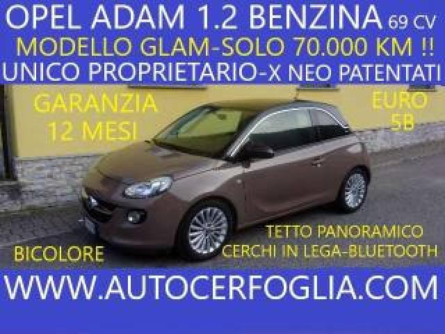 Opel Adam 1.2 Glam 70cv-Solo 70.000 Km !!bicolor!! 