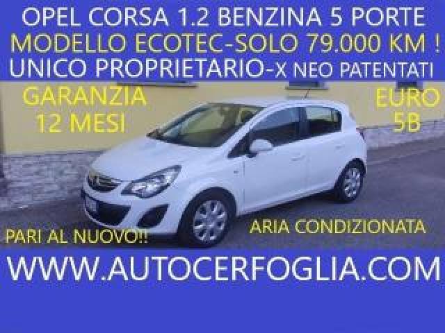 Opel Corsa Iv 2010 5p 1.2 Ecotec 85cv-Solo 79.000 Km !! 