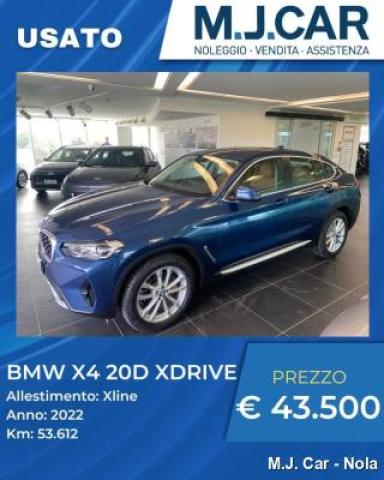 Bmw X4 Xdrive20d 48v Xline 