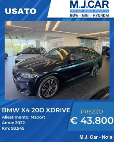 Bmw X4 Xdrive20d 48v Msport 