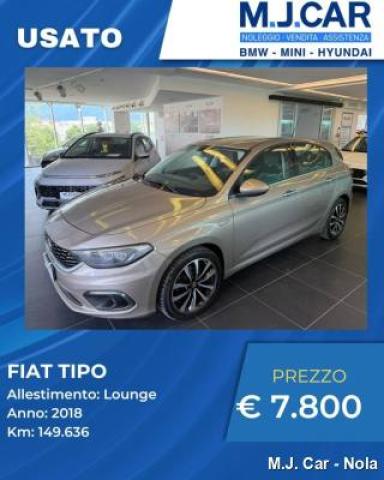 Fiat Tipo 1.3 Mjt 5 Porte Lounge 