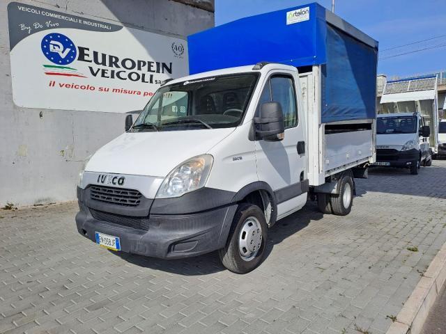 Iveco Daily 35c13 Cassone Centina E Telone Euro 5b 