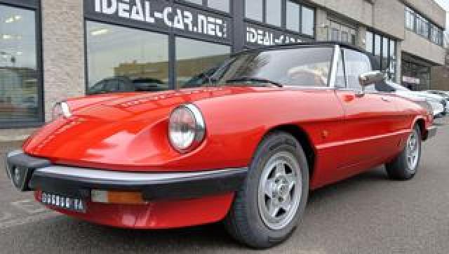 Alfa Romeo Spider 1.6 duetto  Certificata Asi 