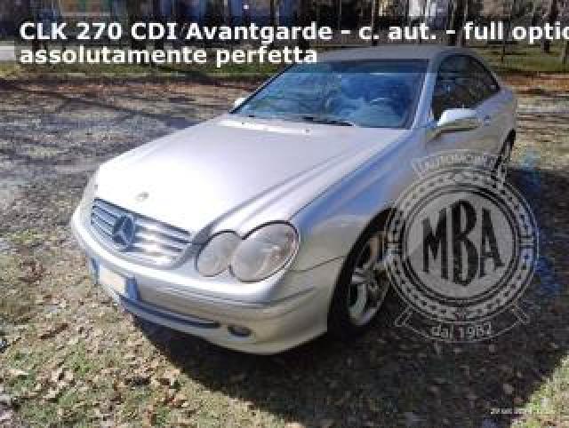 Mercedes Benz Clk 270 Cdi Avantgarde Autom. Full Optionals Perfetta 