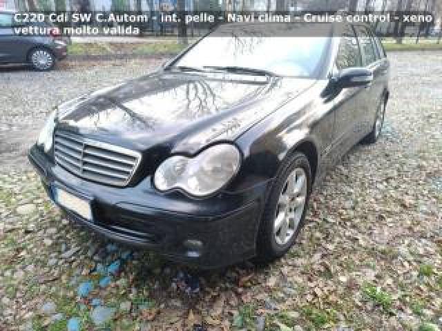 Mercedes Benz C 220 Cdi Sw Classic C.autom, Pelle, Navi Telefono 