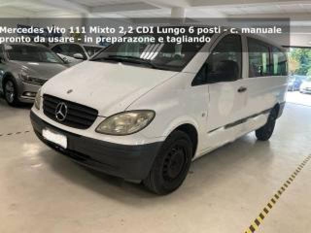 Mercedes Benz Vito 2.2 111 Cdi Pl Mixto Vetrato Manuale 6 Posti 