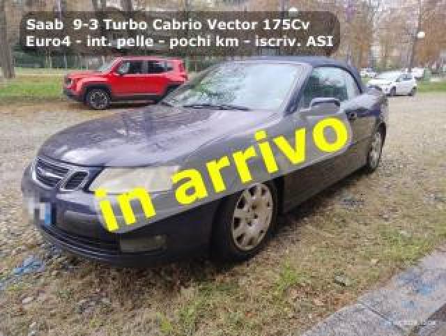 Saab 9-3 Cabriolet 2.0 T Vector Pochi Km  