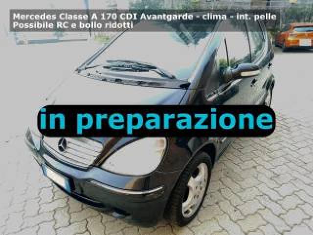 Mercedes Benz A 170 Cdi Avantgarde C.manuale - Int. Pelle  