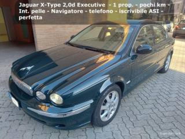 Jaguar X-Type 2.0d Executive 1prop. Int.pelle Navigatore Telefon 