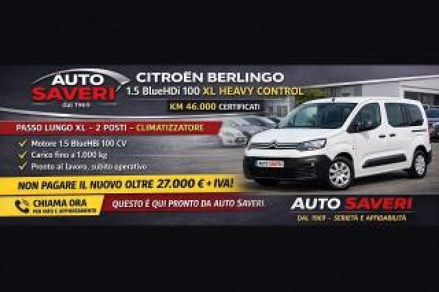 Citroen Other Berlingo   Bluehdi  100 S&s Van Xl Control 