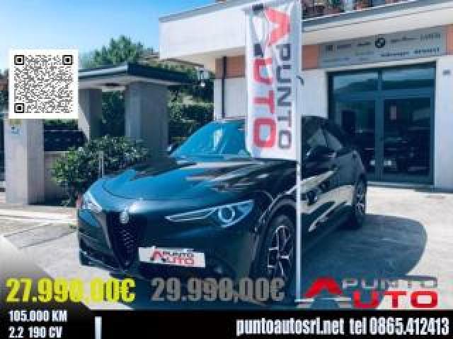 Alfa Romeo Stelvio 2.2 190 Cv At8 Q4 Palette-Telecamera Pelle 