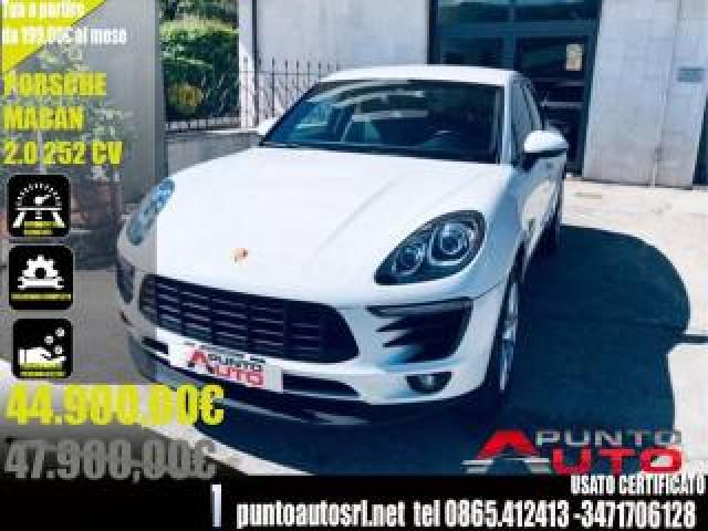 Porsche Macan 2.0 Turbo 252 Cv Bianca- Nuovissima 