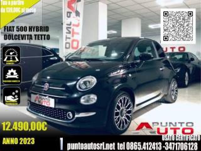 Fiat 500 1.0 Hybrid Dolcevita Tetto Quadro Digitale 